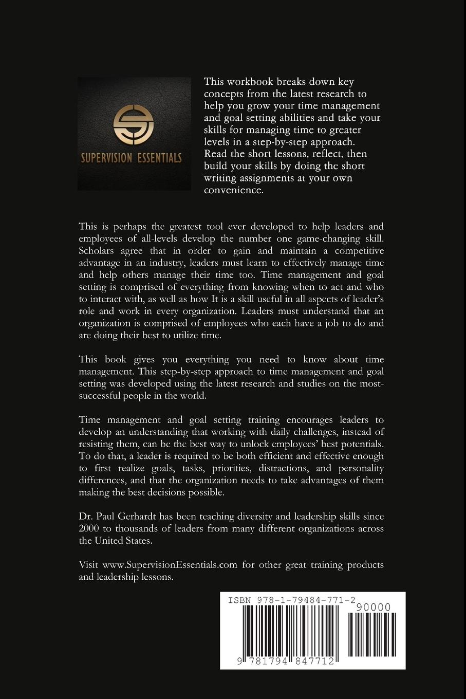 Rückseitencover Time Management Training Lessons