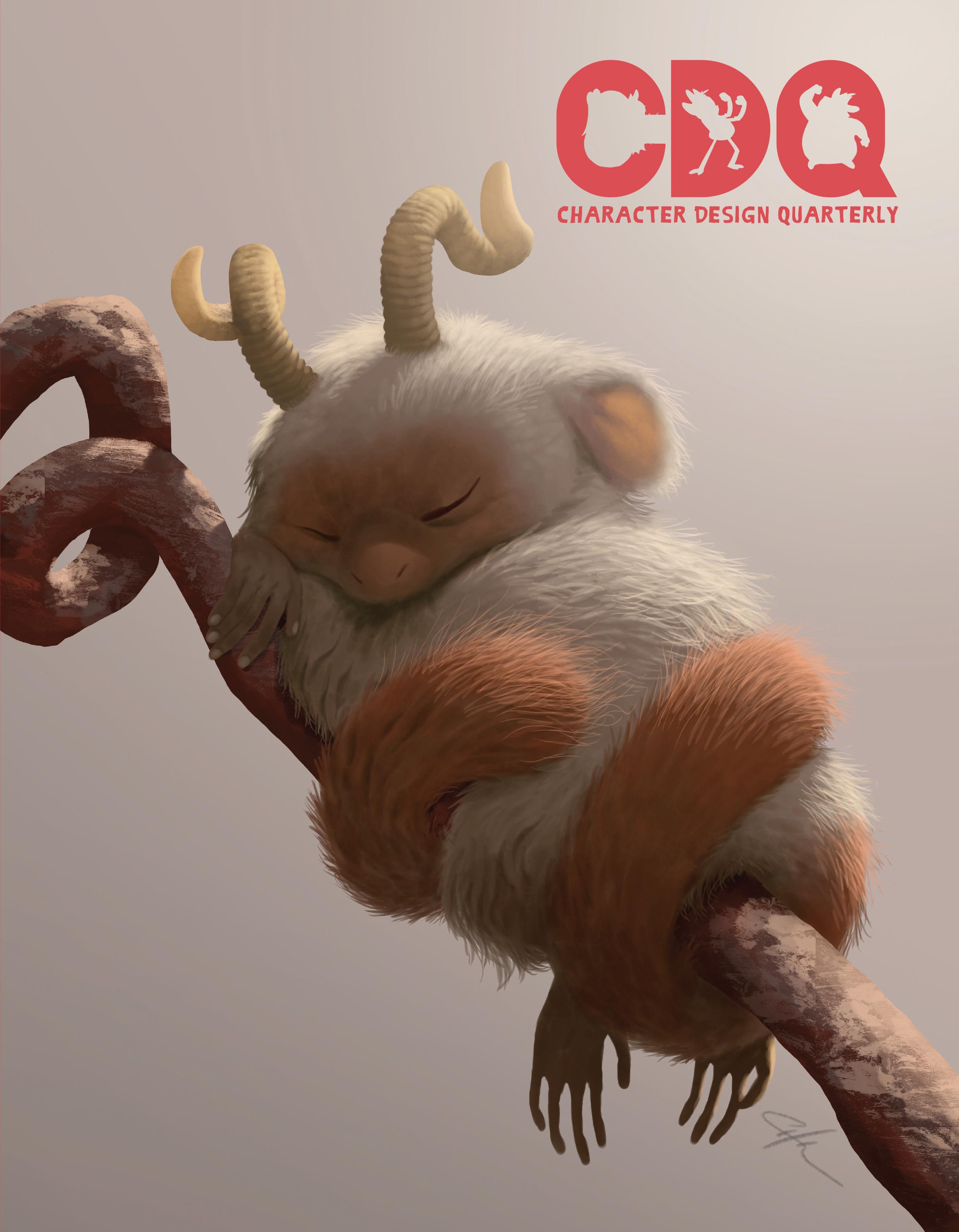 Vorderes Coverbild Character Design Quarterly 15