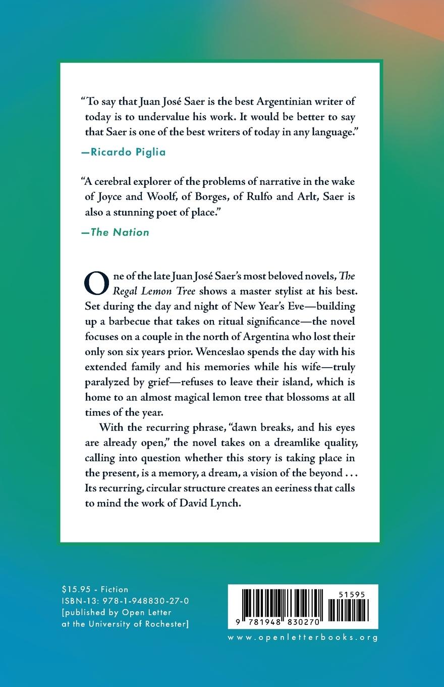 Rückseitencover The Regal Lemon Tree