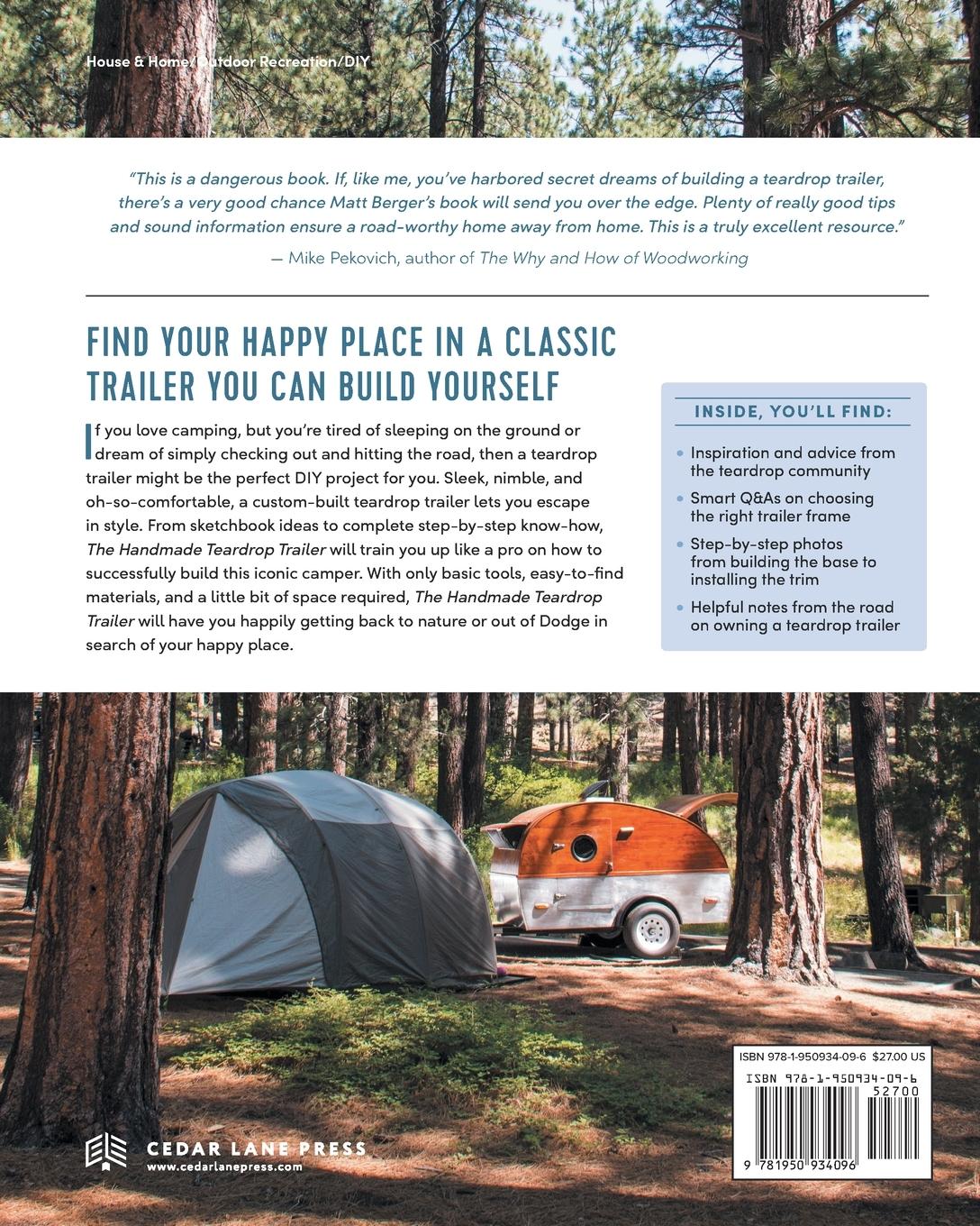 Rückseitencover The Handmade Teardrop Trailer