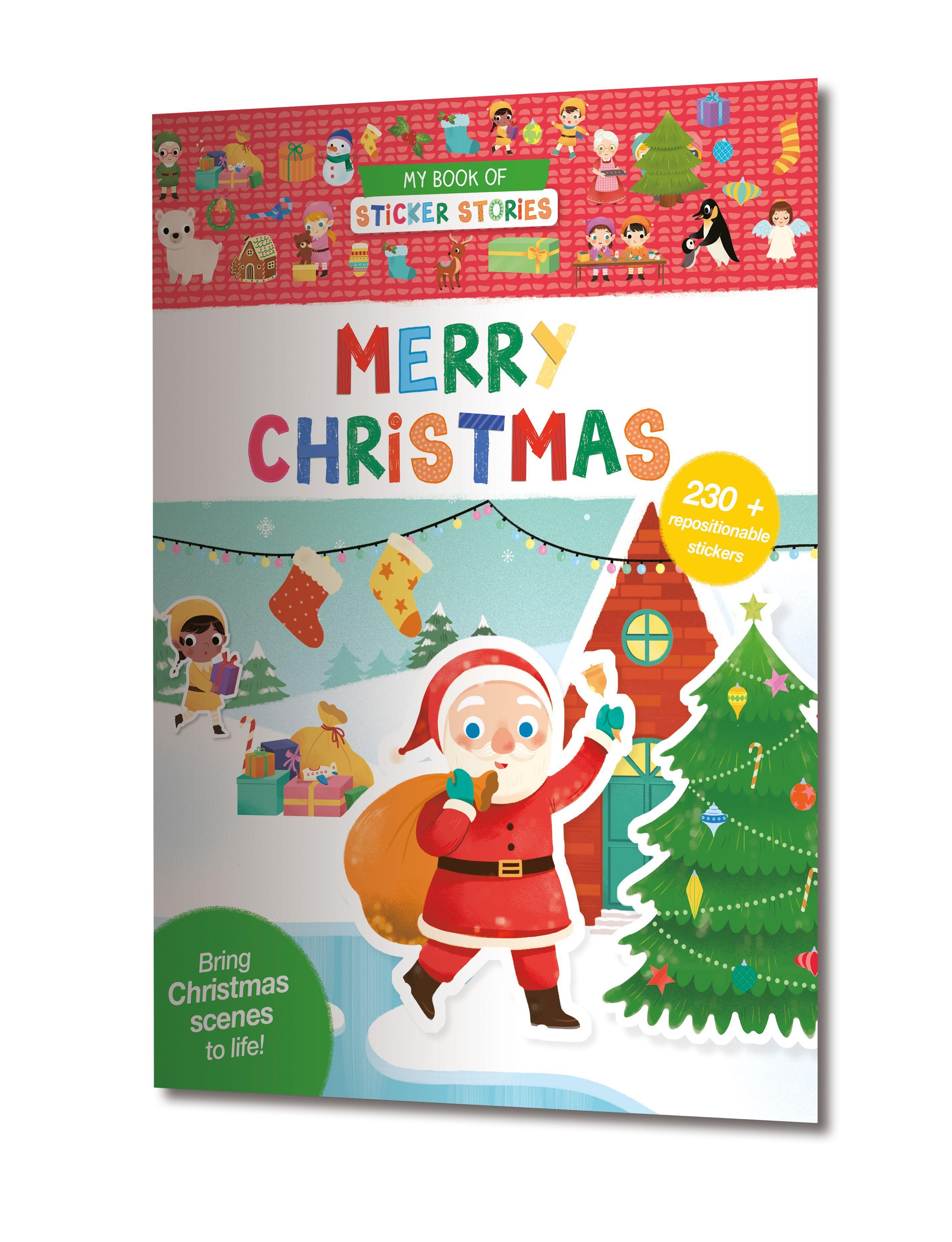 Vorderes Coverbild My Book of Sticker Stories: Merry Christmas