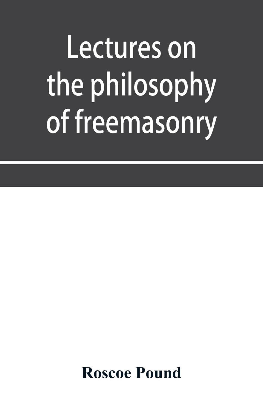 Vorderes Coverbild Lectures on the philosophy of freemasonry