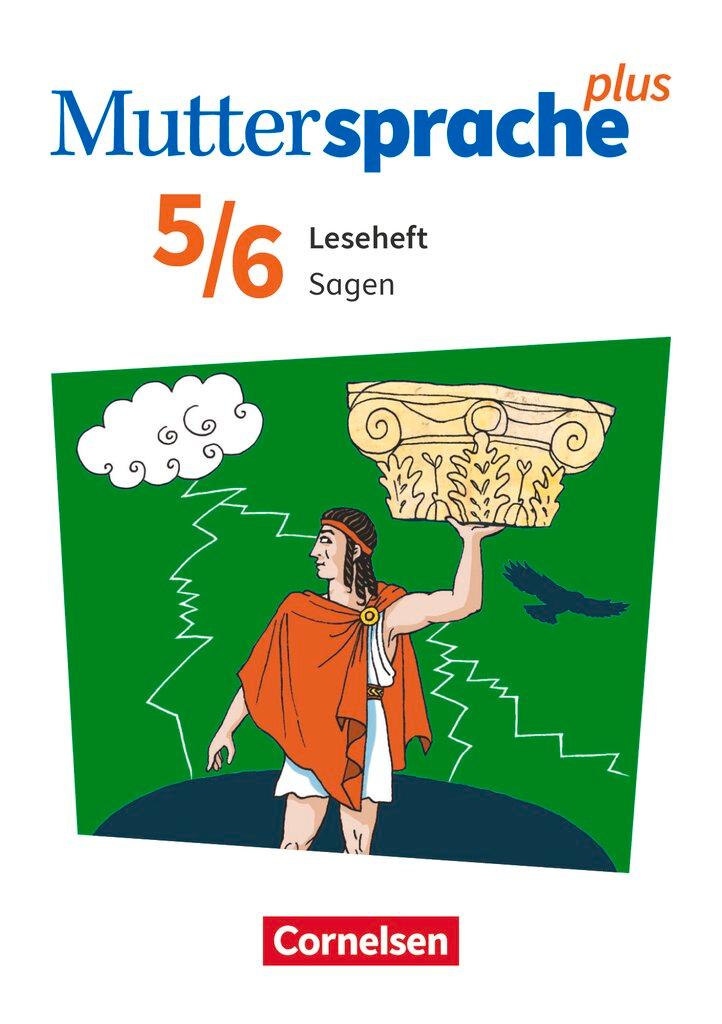 Vorderes Coverbild Muttersprache plus 5./6. Schuljahr - Zu Allg. Ausgabe 2020 und Sachsen 2019 - Sagen