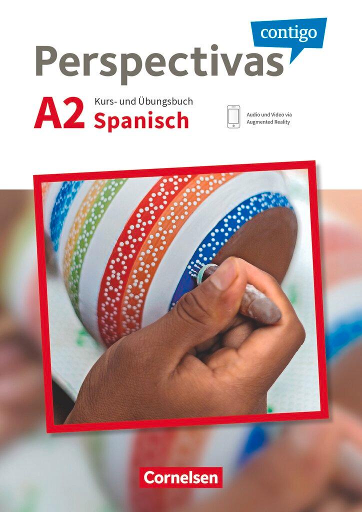 Vorderes Coverbild Perspectivas contigo A2 - Kurs- und Übungsbuch mit Vokabeltaschenbuch