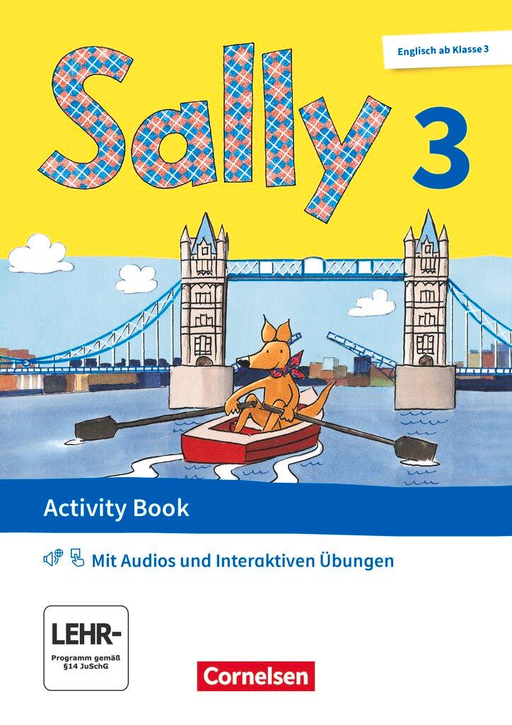 Vorderes Coverbild Sally - Englisch ab Klasse 3 - Allgemeine Ausgabe 2020 - 3. Schuljahr. Activity Book mit interaktiven Übungen online