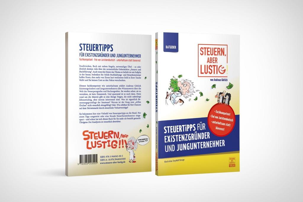 Beispielinhalt (Bild) Steuern, aber lustig!