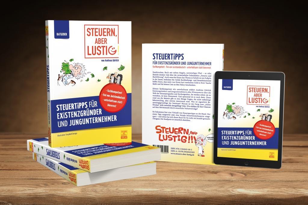 Beispielinhalt (Bild) Steuern, aber lustig!