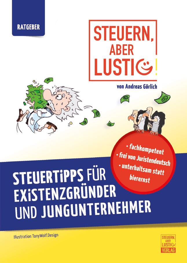 Vorderes Coverbild Steuern, aber lustig!