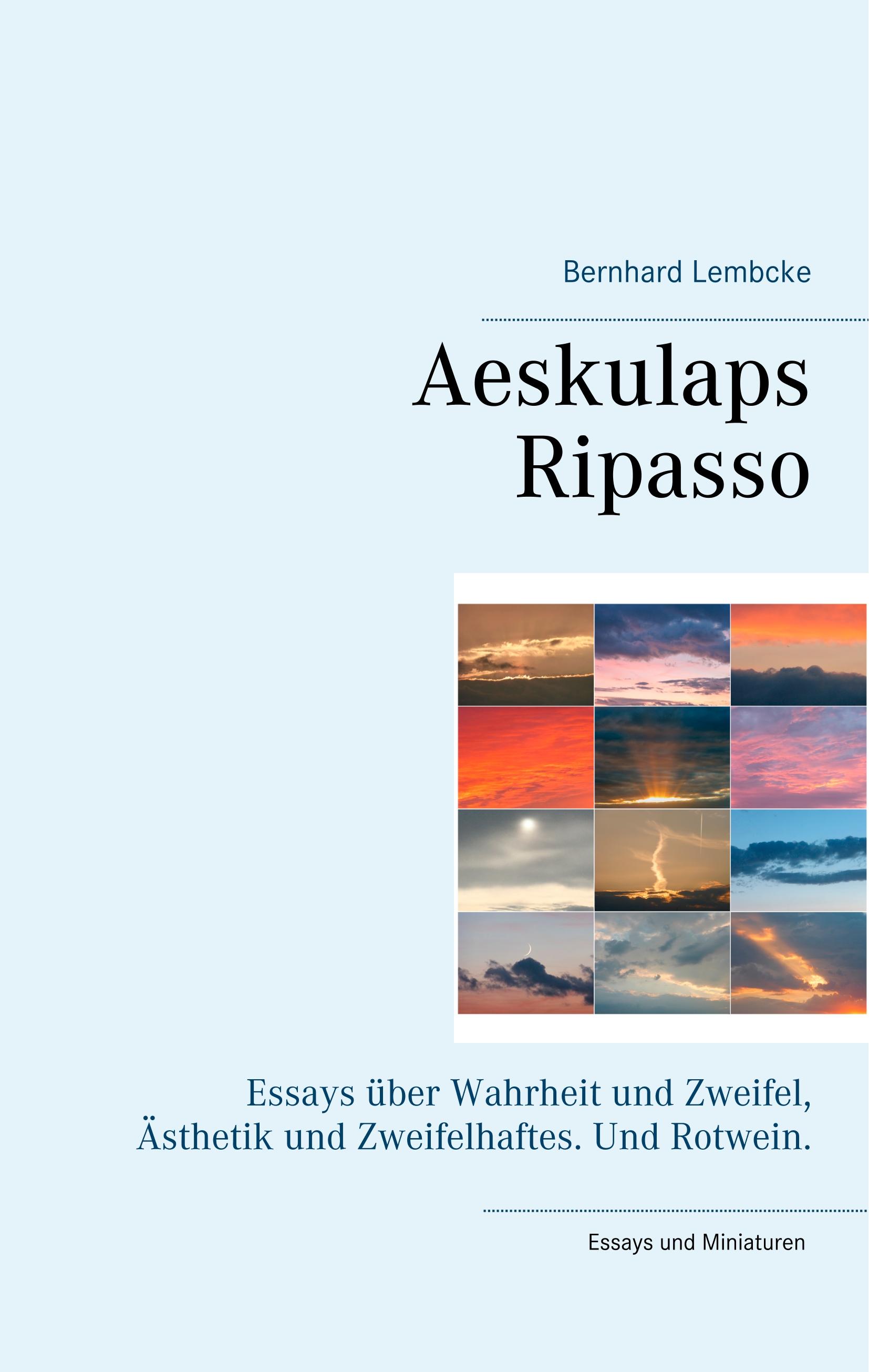 Vorderes Coverbild Aeskulaps Ripasso