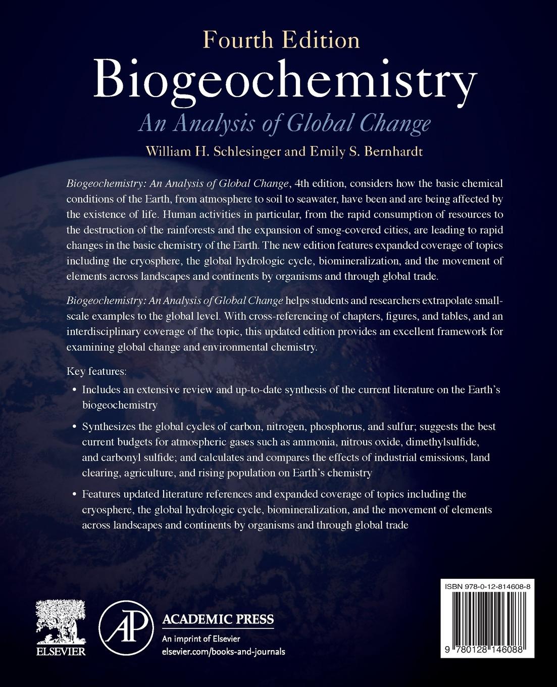 Rückseitencover Biogeochemistry