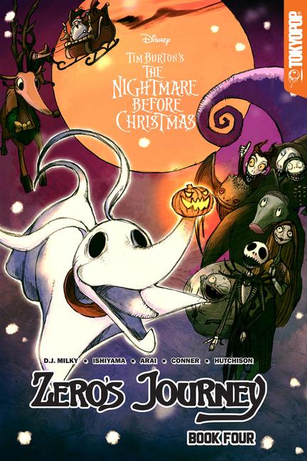 Vorderes Coverbild Disney Manga: Tim Burton's the Nightmare Before Christmas - Zero's Journey, Book 4
