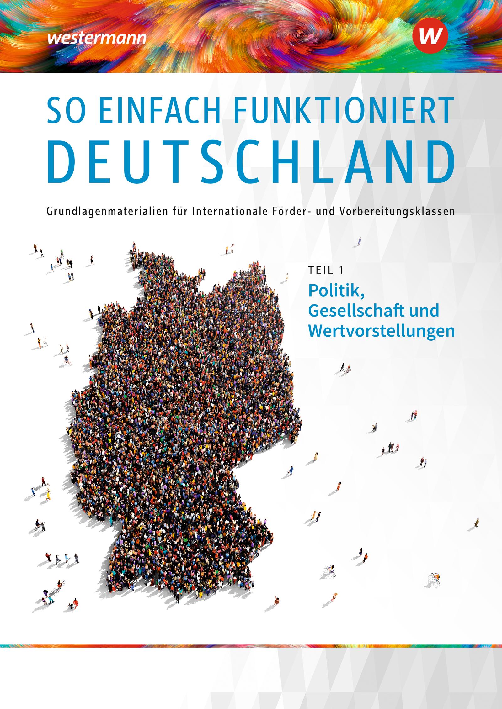 Vorderes Coverbild So einfach funktioniert Deutschland. Teil 1. Schulbuch.