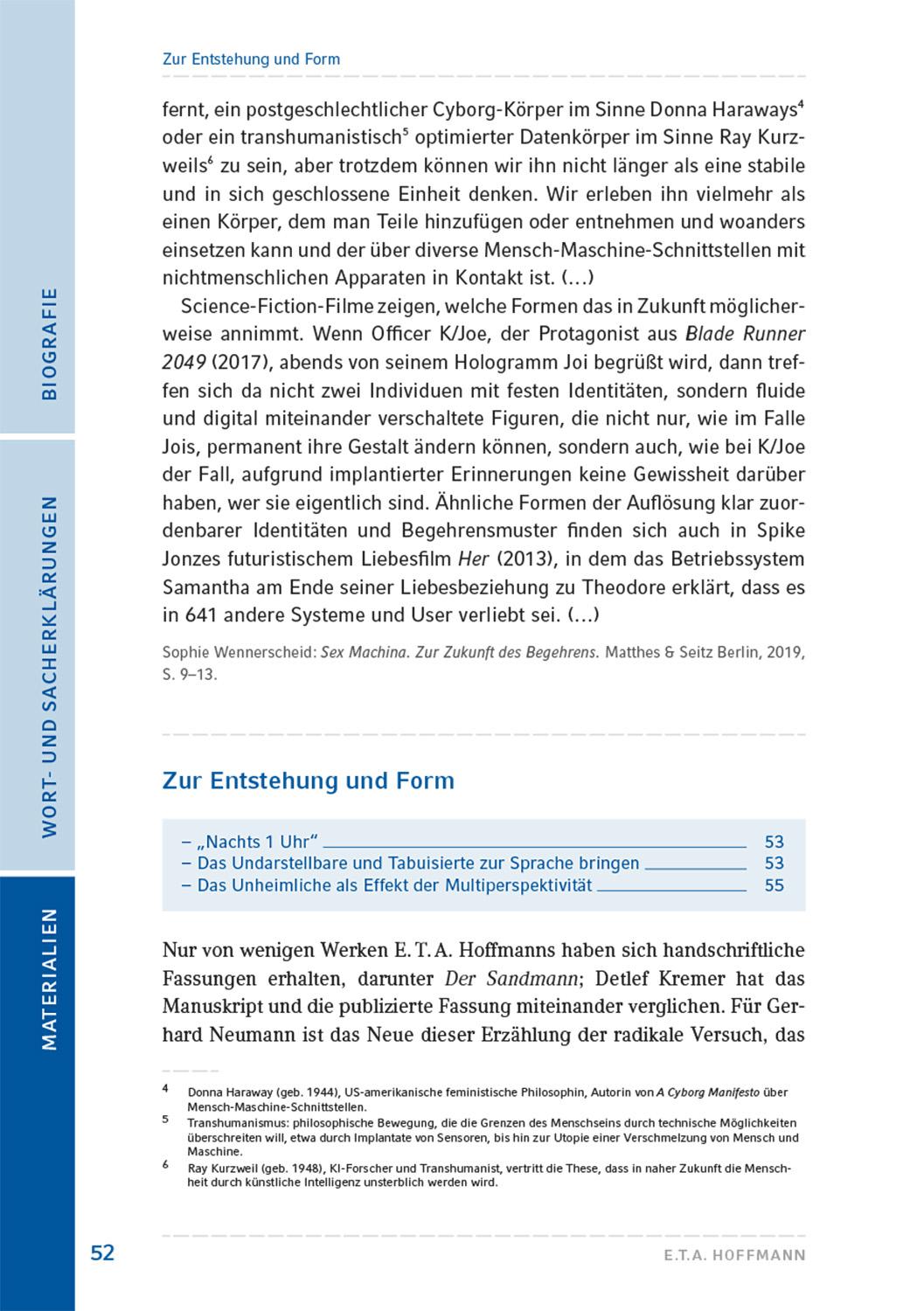 Beispielinhalt (Bild) Der Sandmann