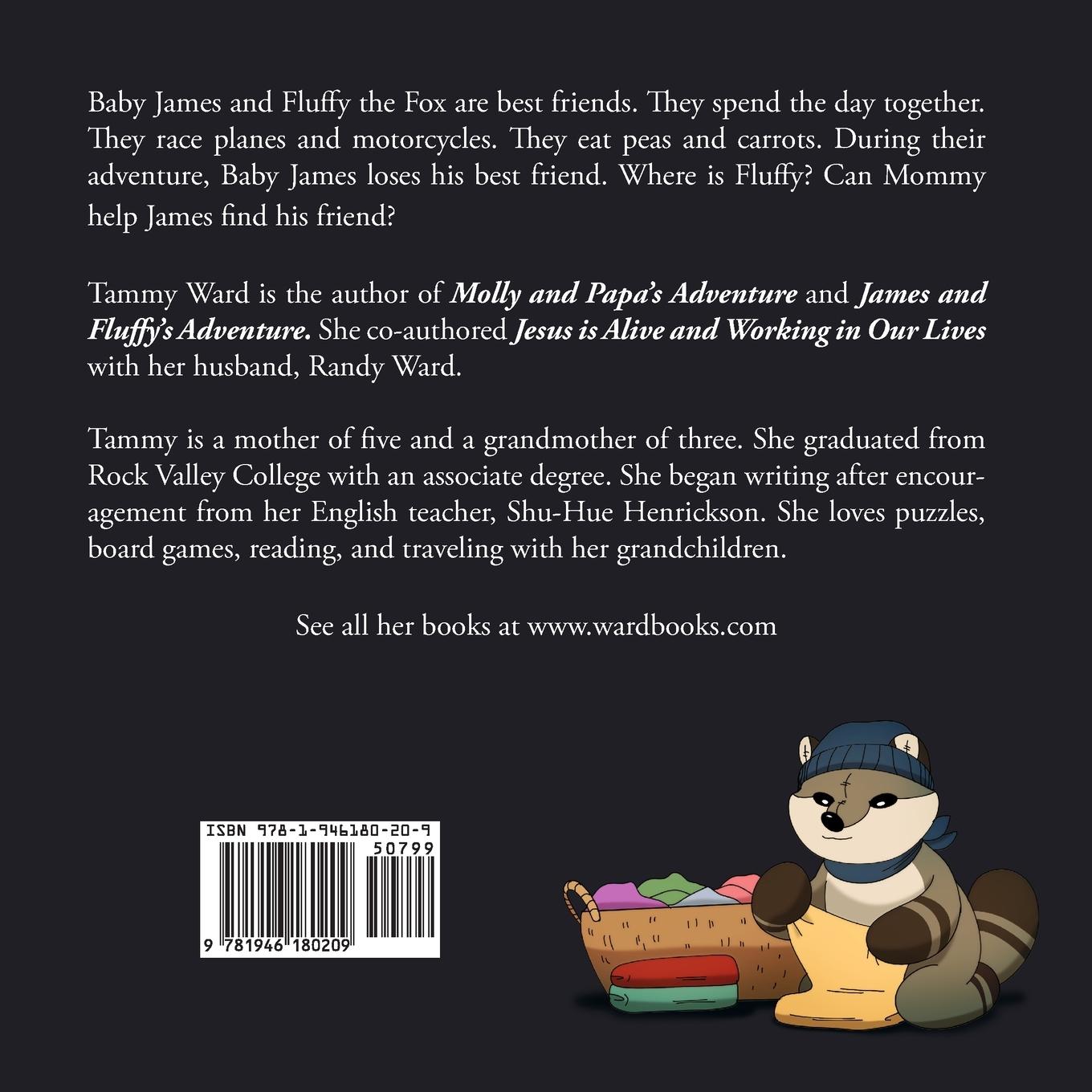 Rückseitencover James and Fluffy's Adventure