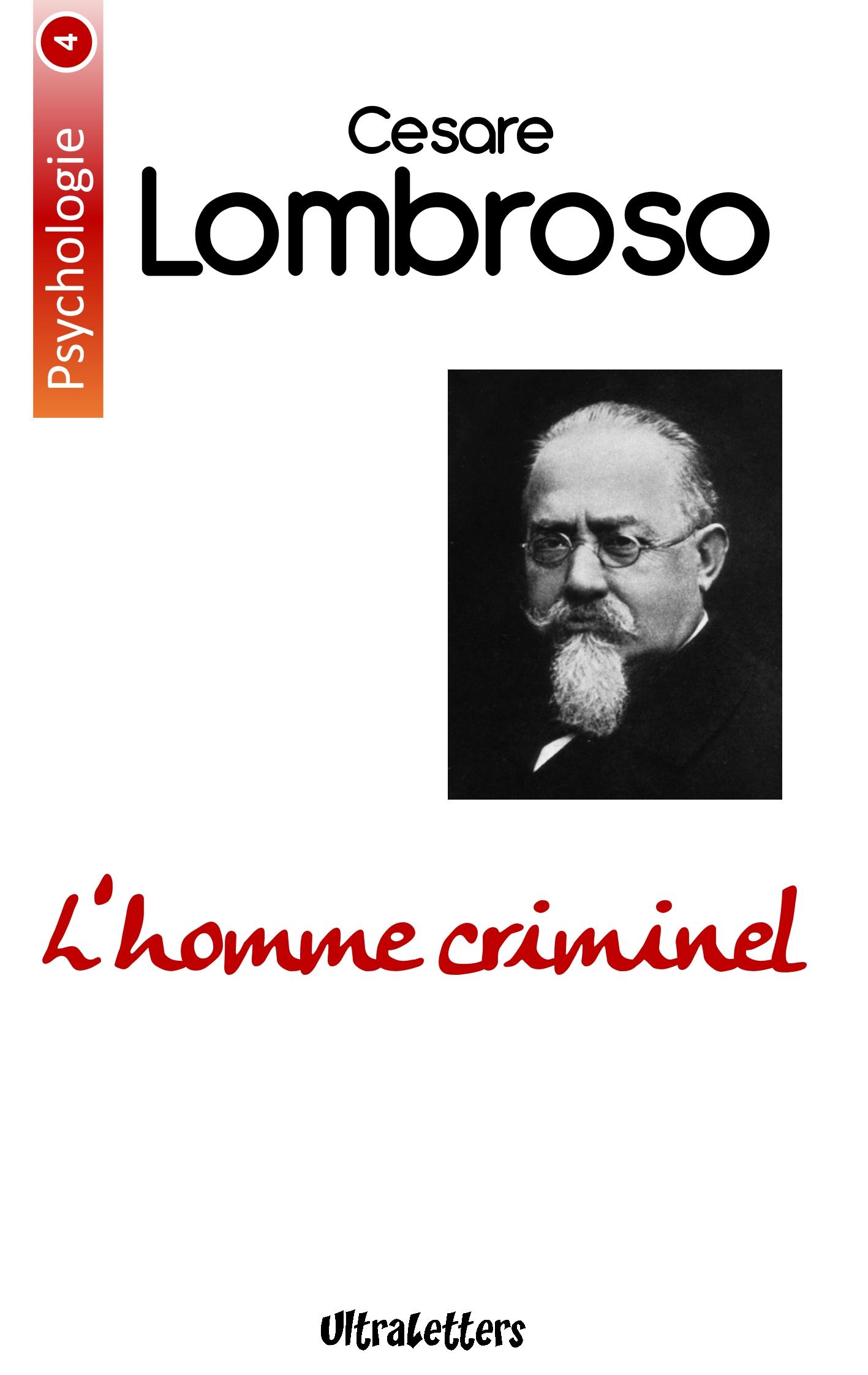 Vorderes Coverbild L'homme criminel