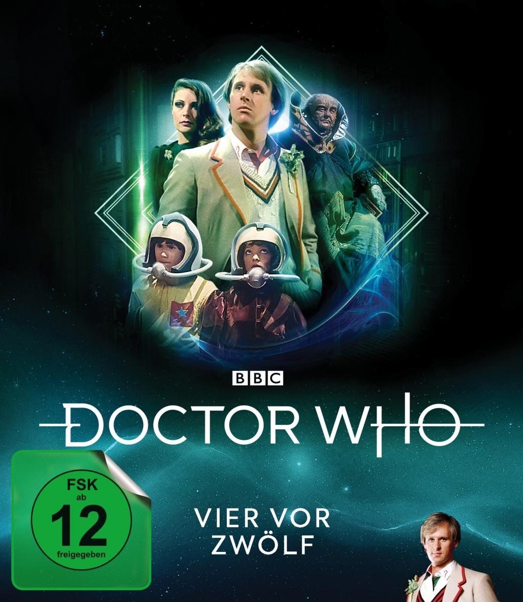 Vorderes Coverbild Doctor Who - Fünfter Doktor - Vier vor Zwölf