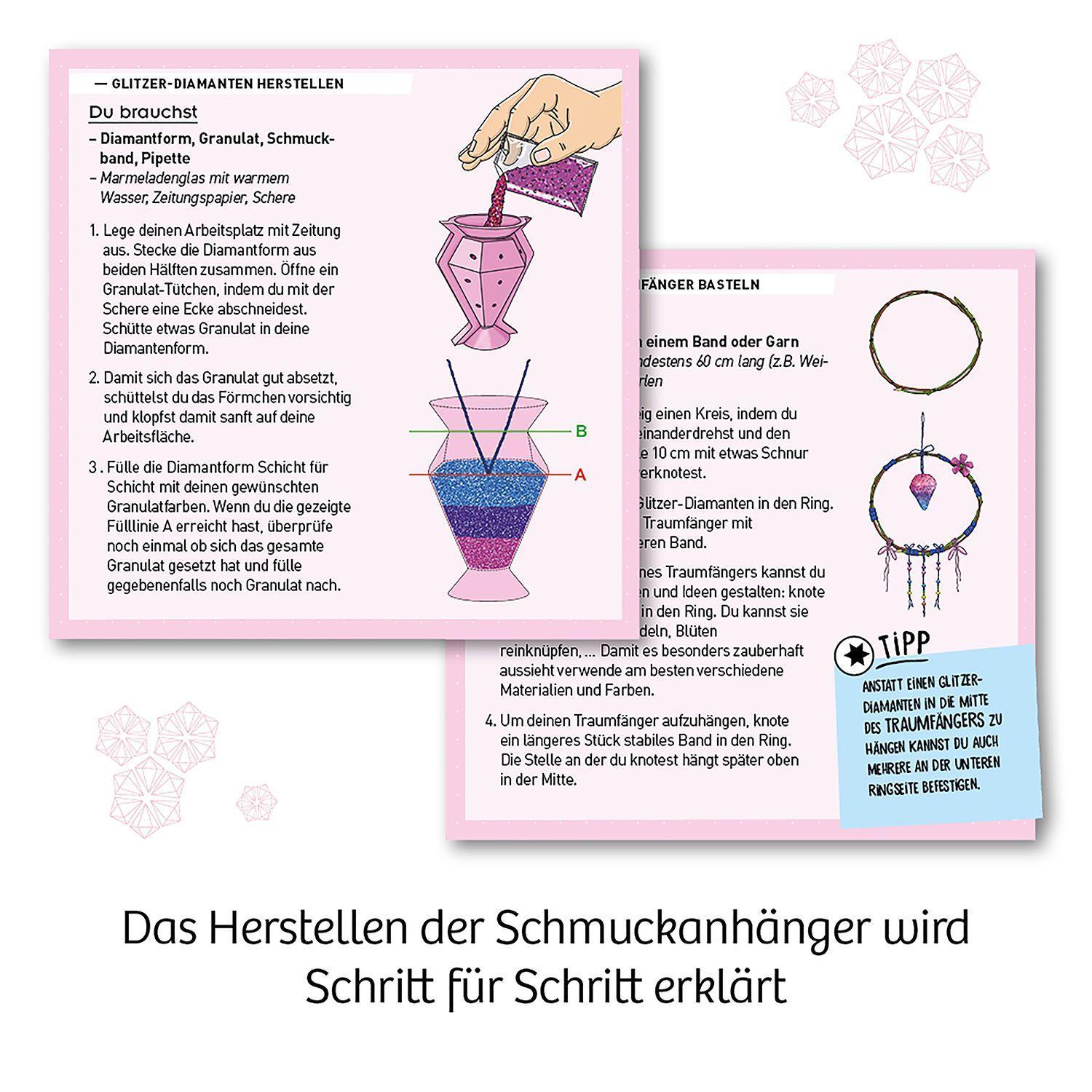 Beispielinhalt (Bild) Glitzer-Diamanten