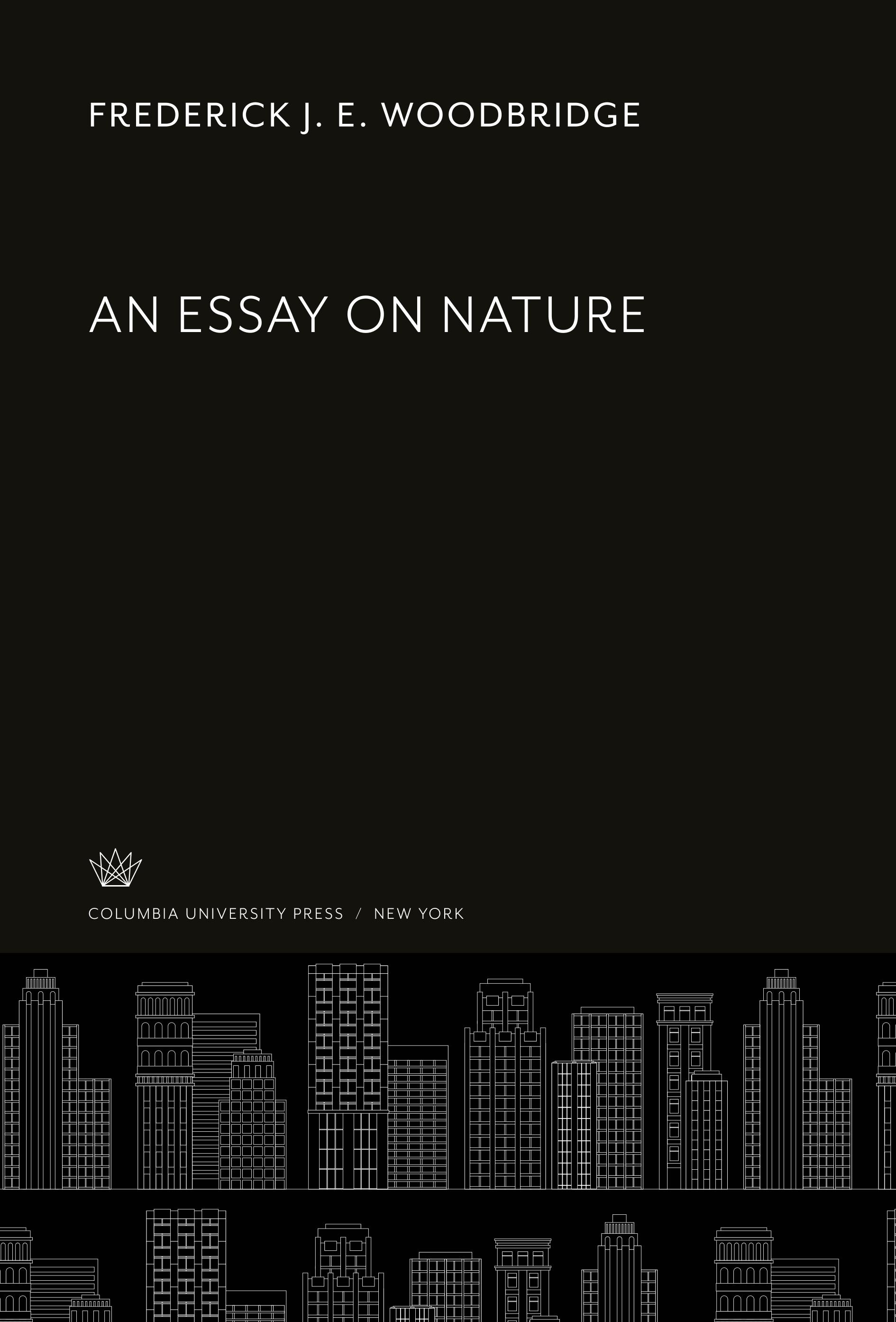 Vorderes Coverbild An Essay on Nature