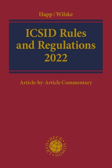 Vorderes Coverbild ICSID Rules and Regulations 2022