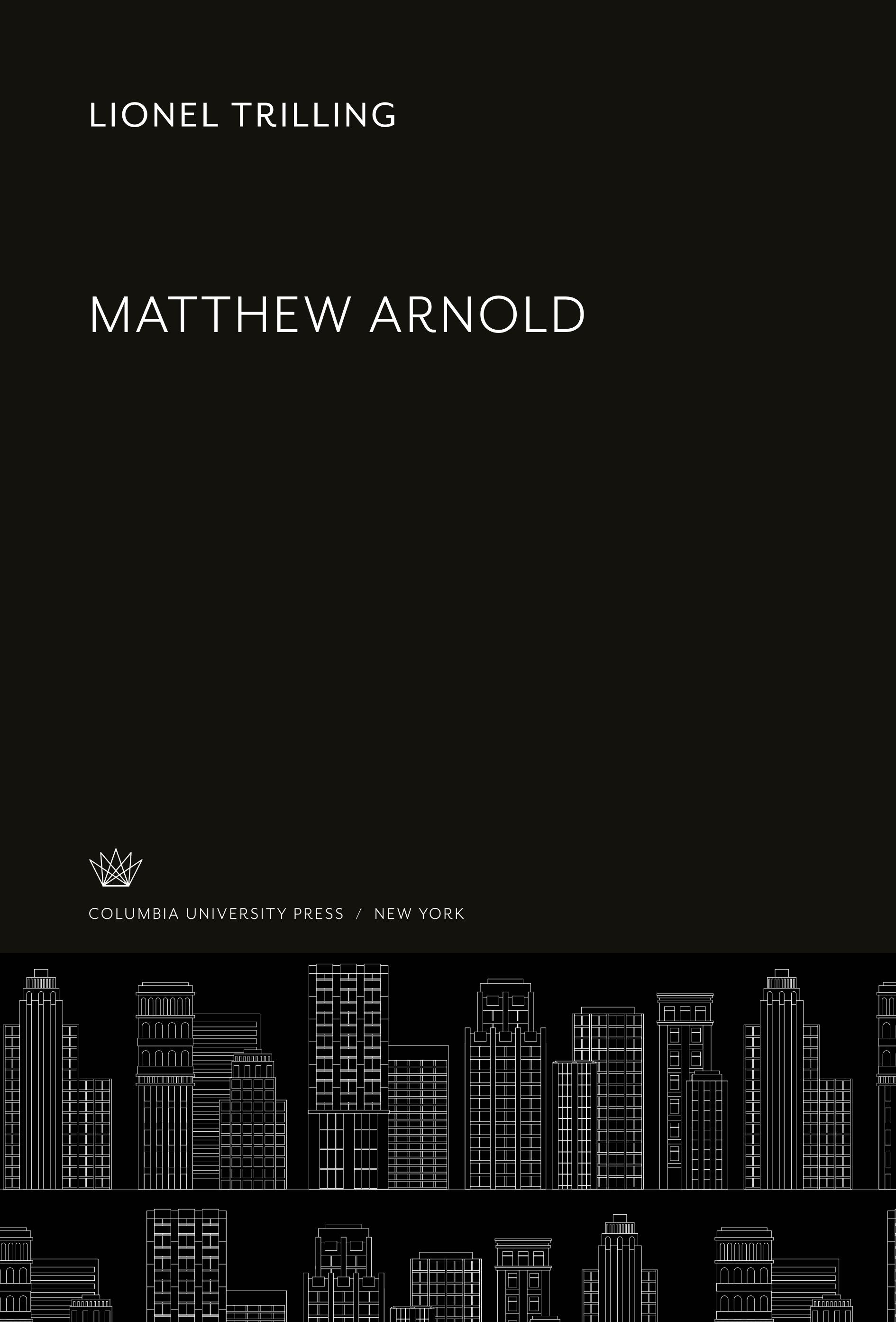 Vorderes Coverbild Matthew Arnold