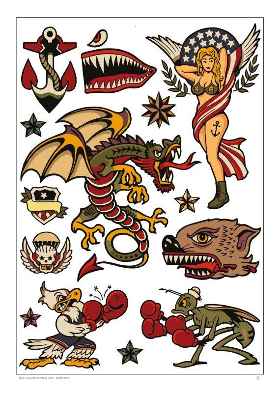 Beispielinhalt (Bild) Oldschool Vol. 2 - Einstieg-Motive