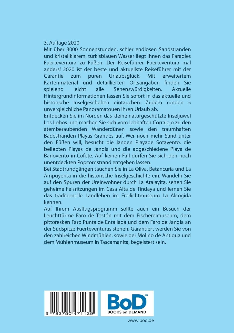 Rückseitencover Fuerteventura... mal anders! Kompakt Reiseführer 2020