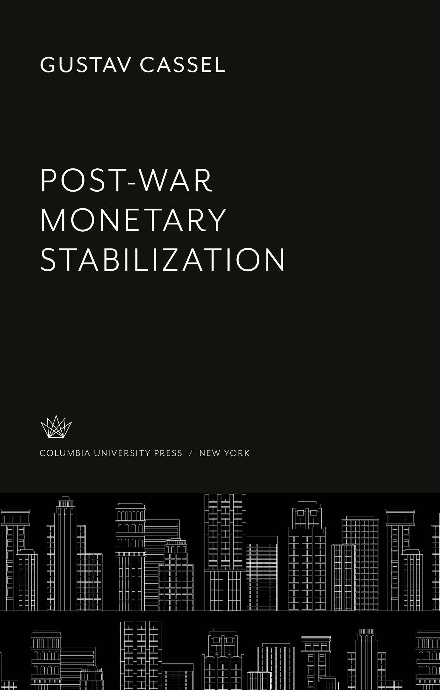 Vorderes Coverbild Post-War Monetary Stabilization
