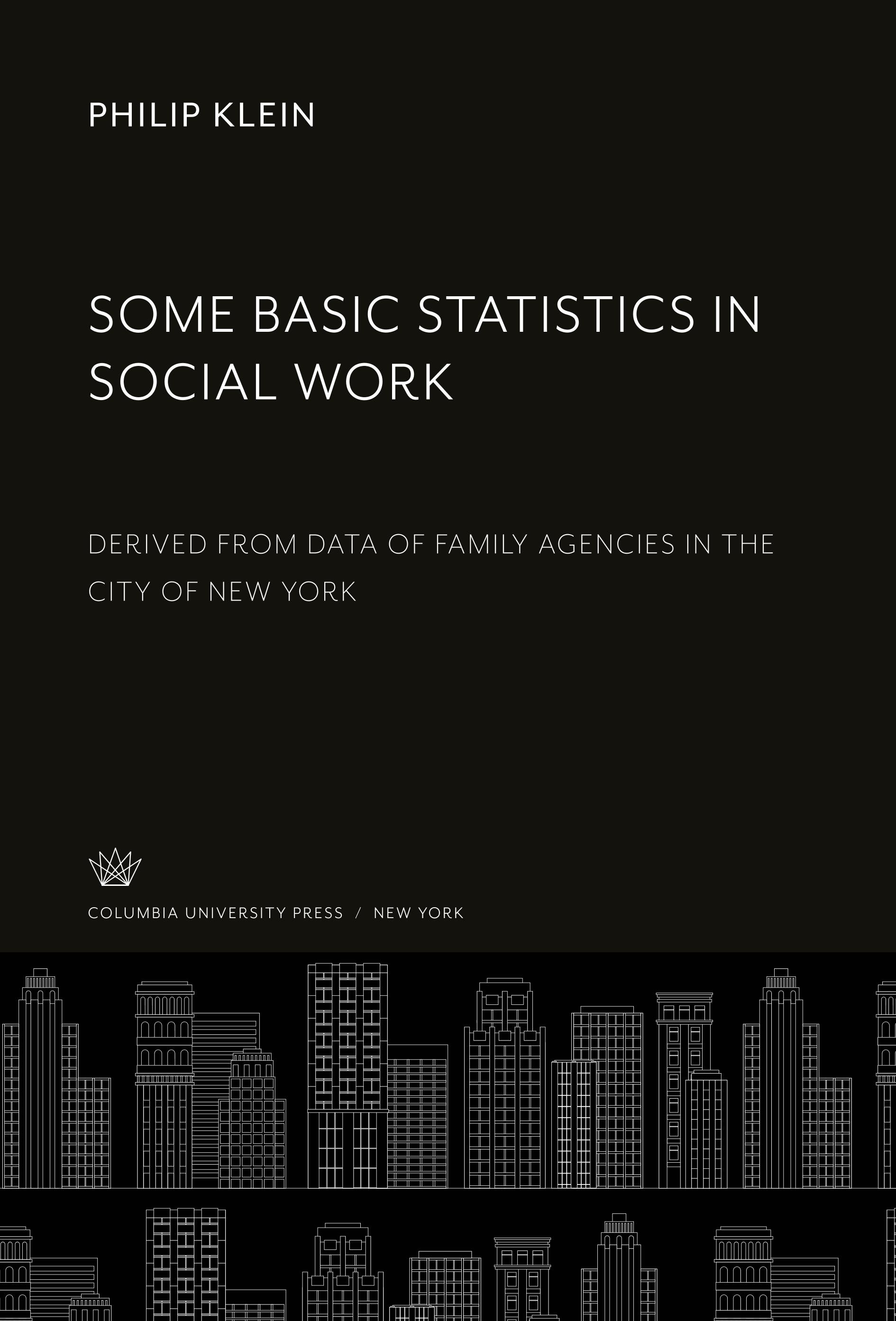 Vorderes Coverbild Some Basic Statistics in Social Work