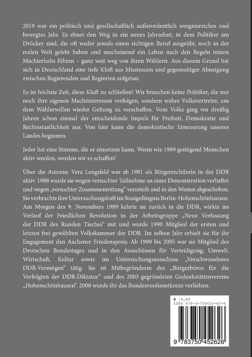 Rückseitencover Was noch gesagt werden muss