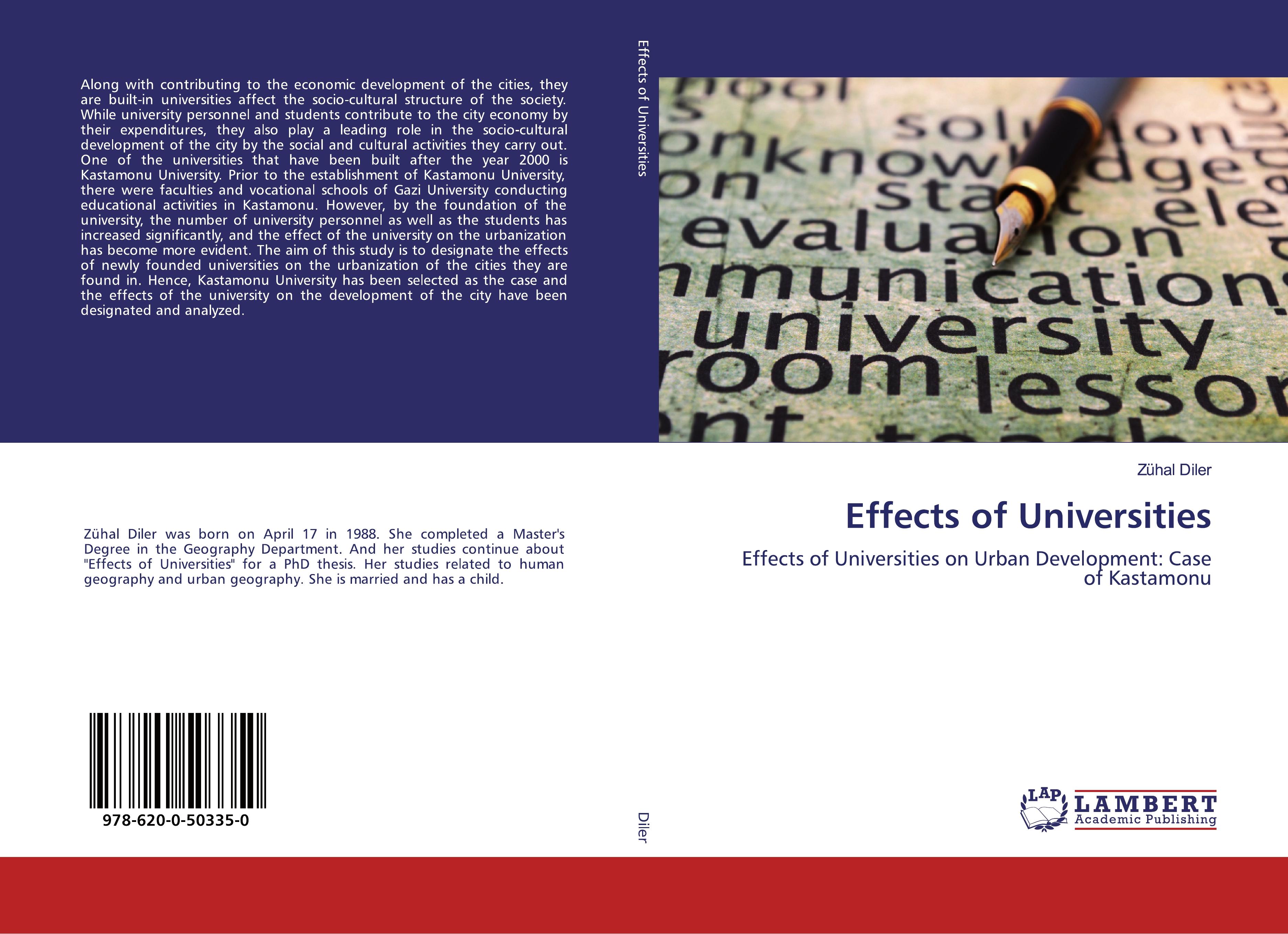 Vorderes Coverbild Effects of Universities
