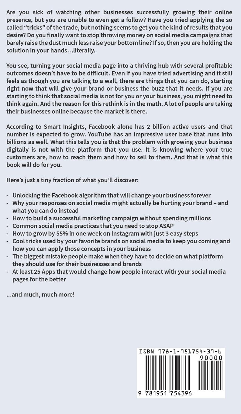 Rückseitencover Social Media Marketing