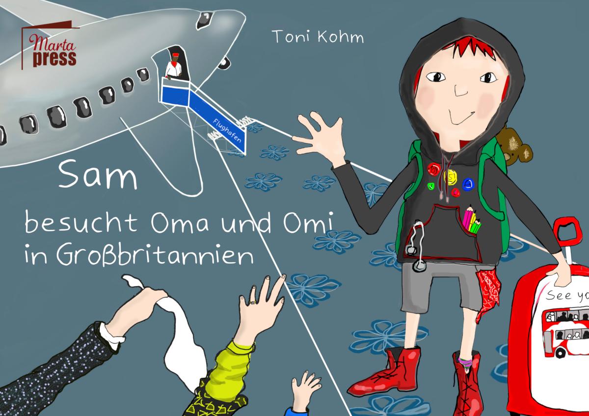 Vorderes Coverbild Sam besucht Oma und Omi in Großbritannien