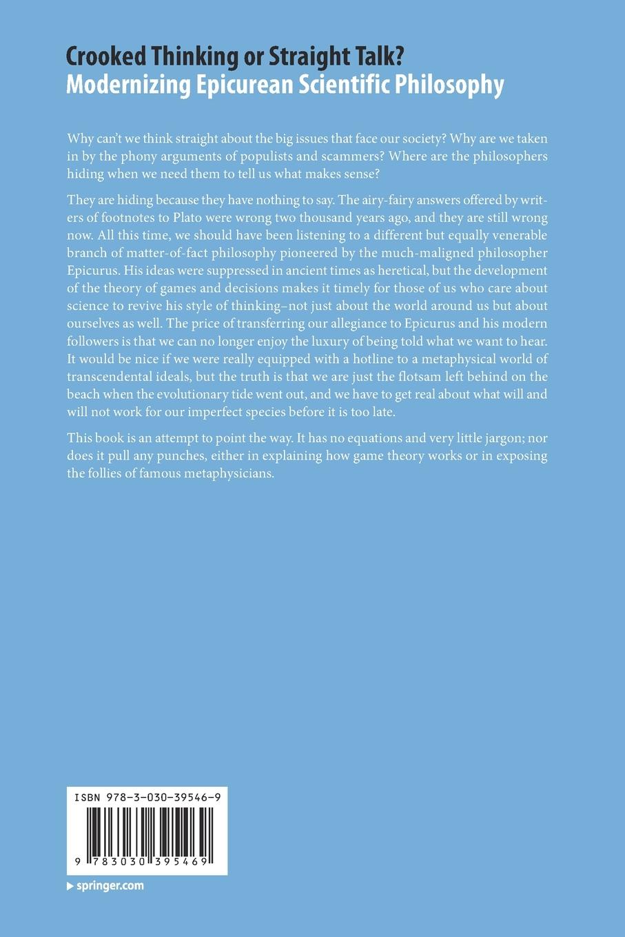 Rückseitencover Crooked Thinking or Straight Talk?