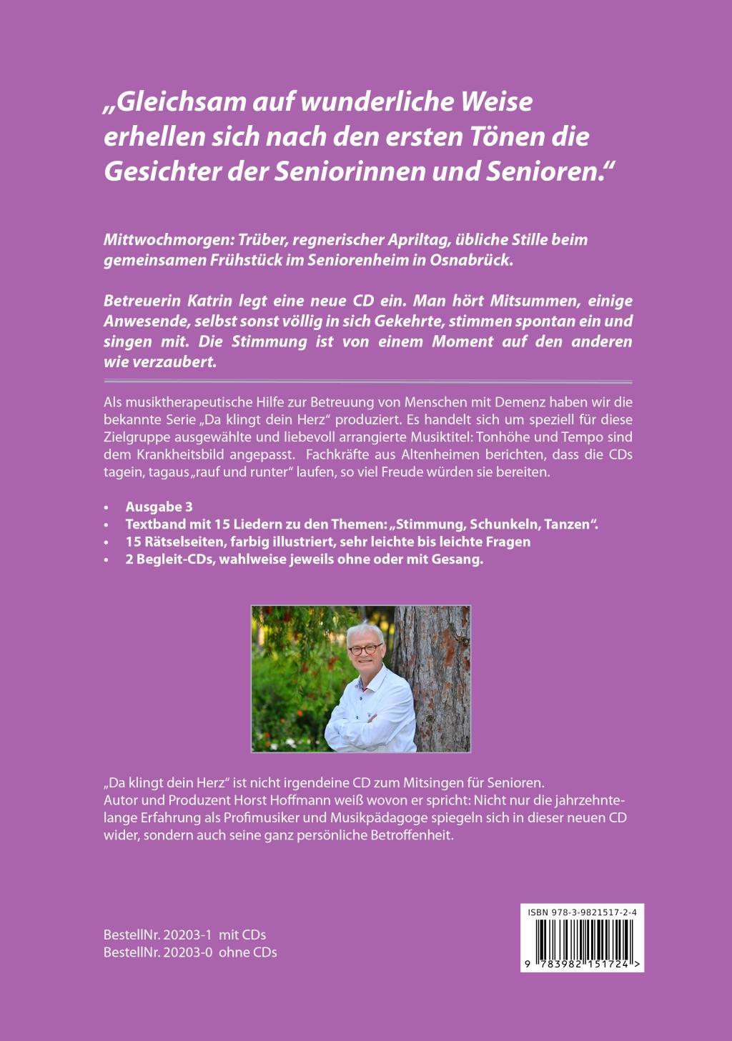 Beispielinhalt (Bild) Da klingt dein Herz 3 (inkl. 2 Begleit-CDs)