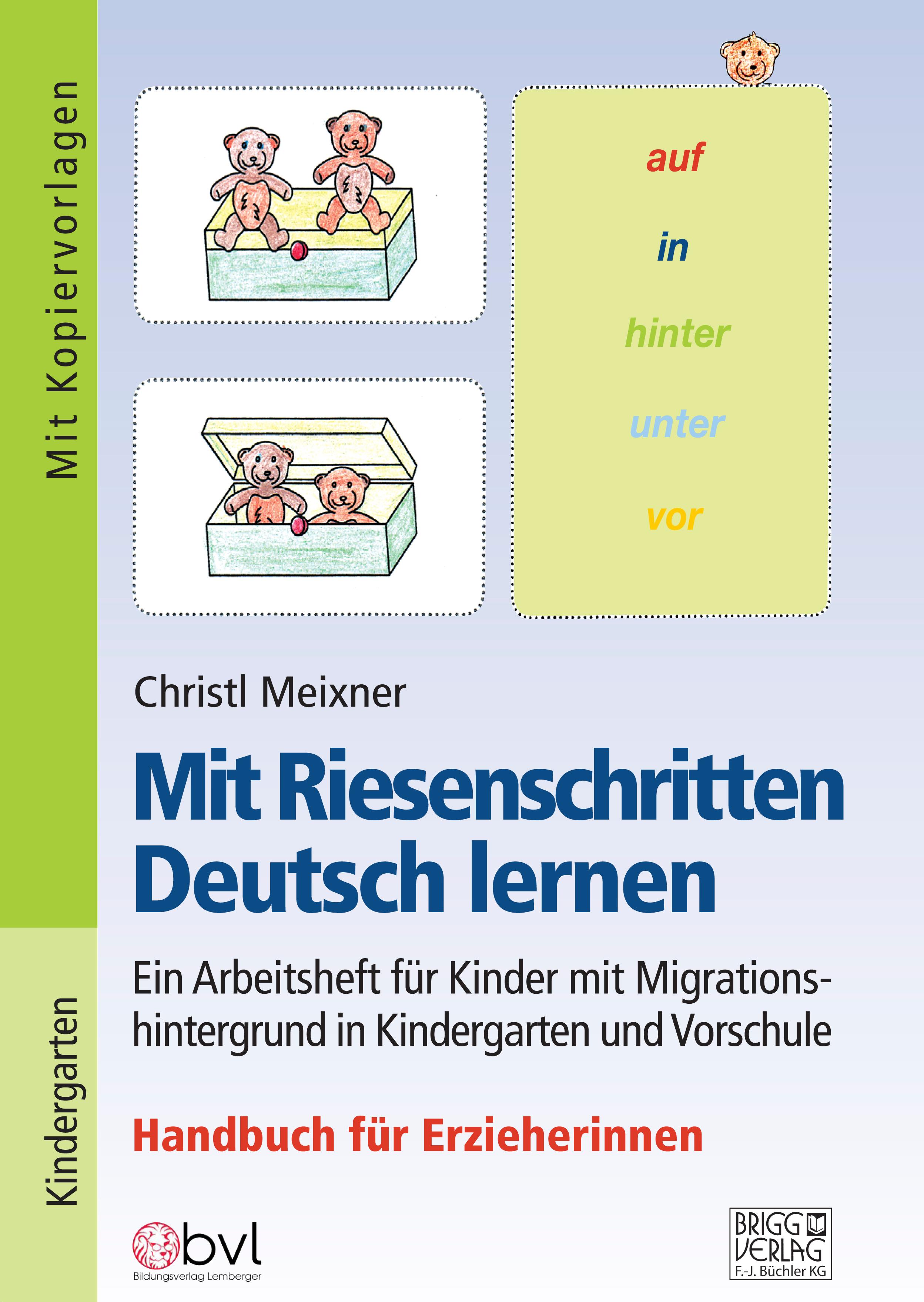 Vorderes Coverbild Mit Riesenschritten Deutsch lernen - Handbuch