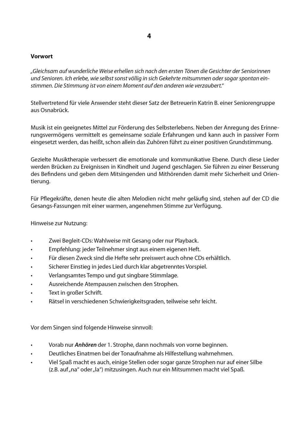 Beispielinhalt (Bild) Da klingt dein Herz 1 (inkl. 2 Begleit-CDs)