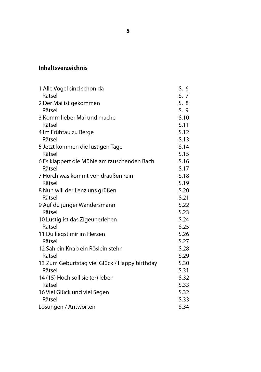 Beispielinhalt (Bild) Da klingt dein Herz 1 (inkl. 2 Begleit-CDs)