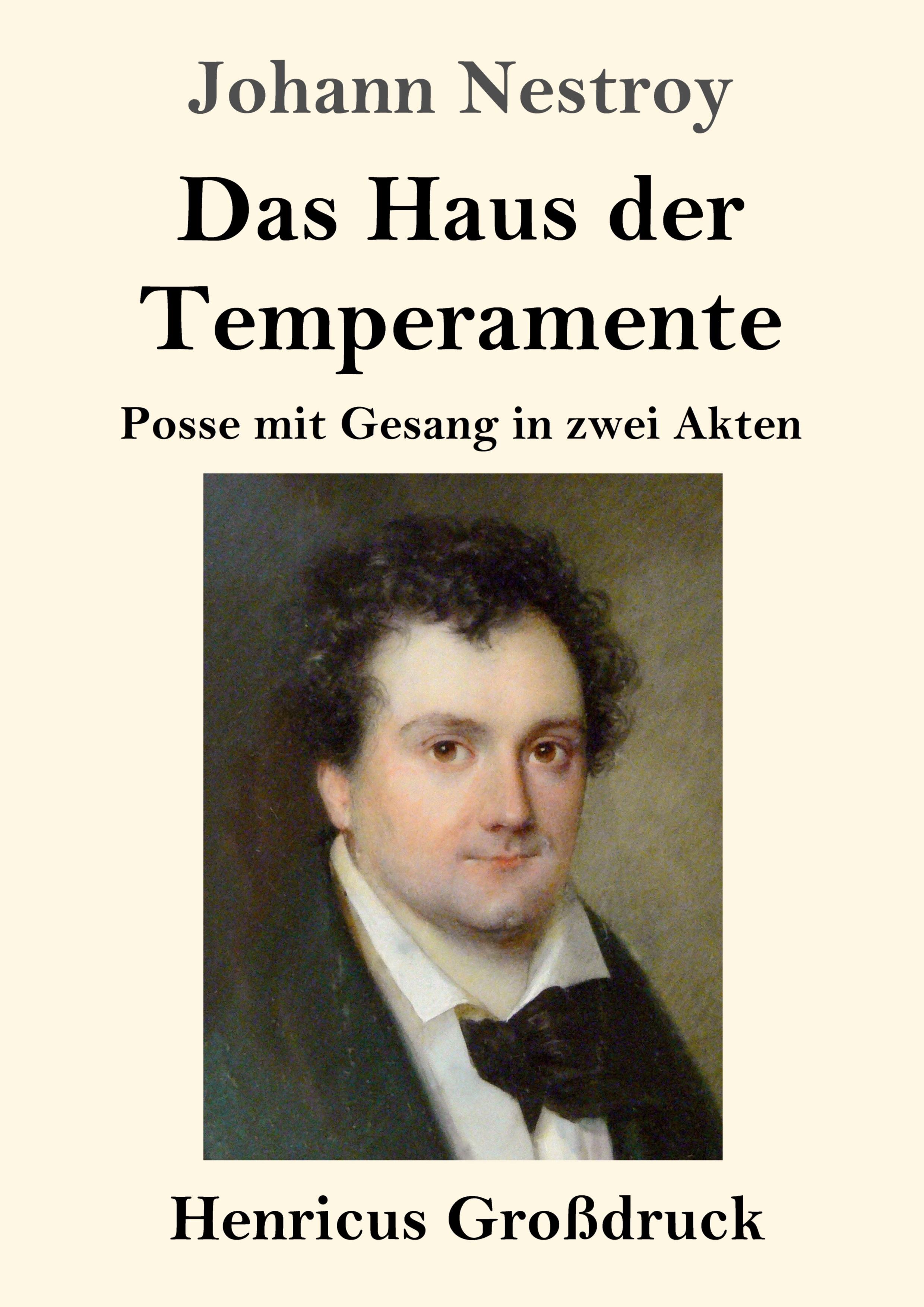 Vorderes Coverbild Das Haus der Temperamente (Großdruck)