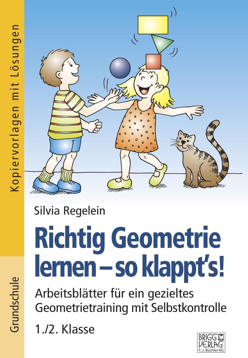 Vorderes Coverbild Richtig Geometrie lernen - so klappt´s! 1./2. Klasse