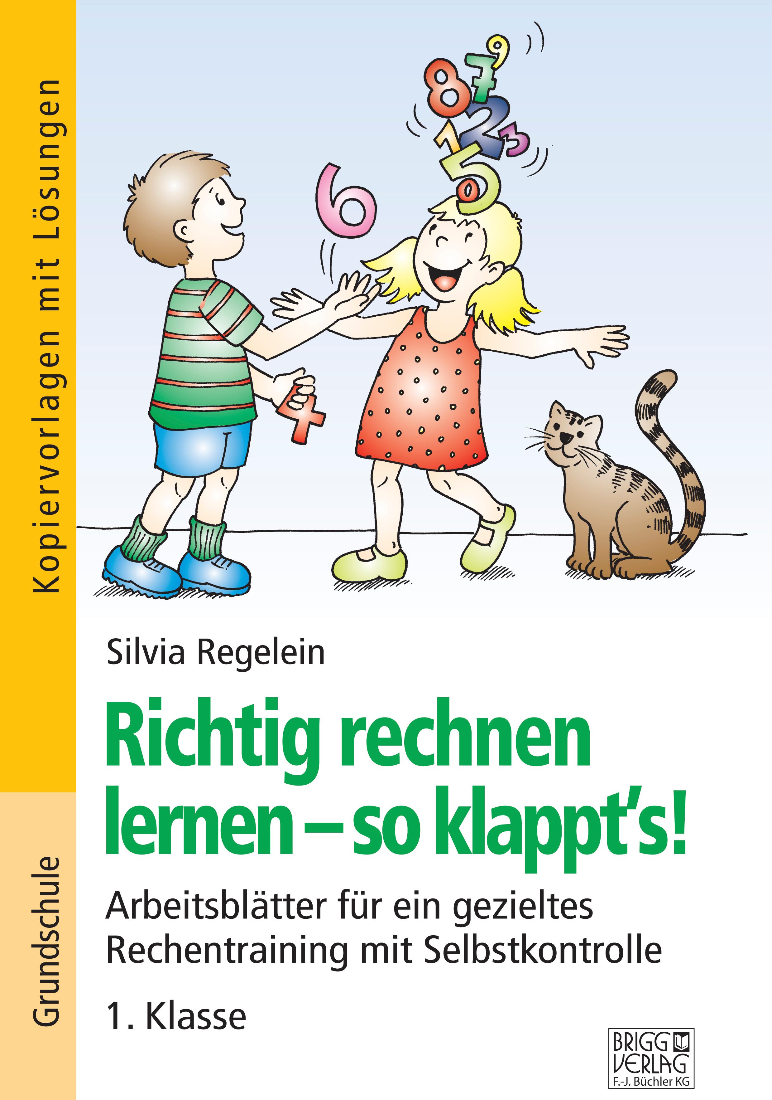 Vorderes Coverbild Richtig rechnen lernen - so klappt's! 1. Klasse