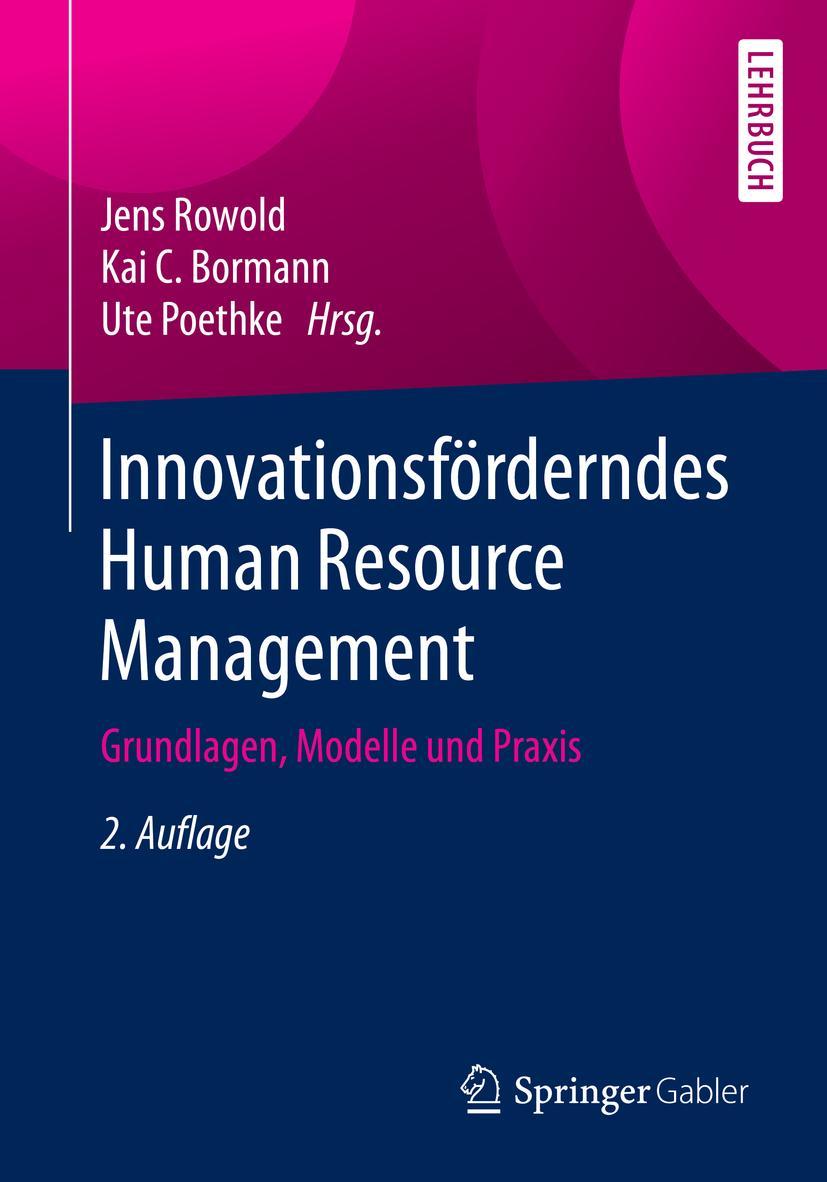 Vorderes Coverbild Innovationsförderndes Human Resource Management