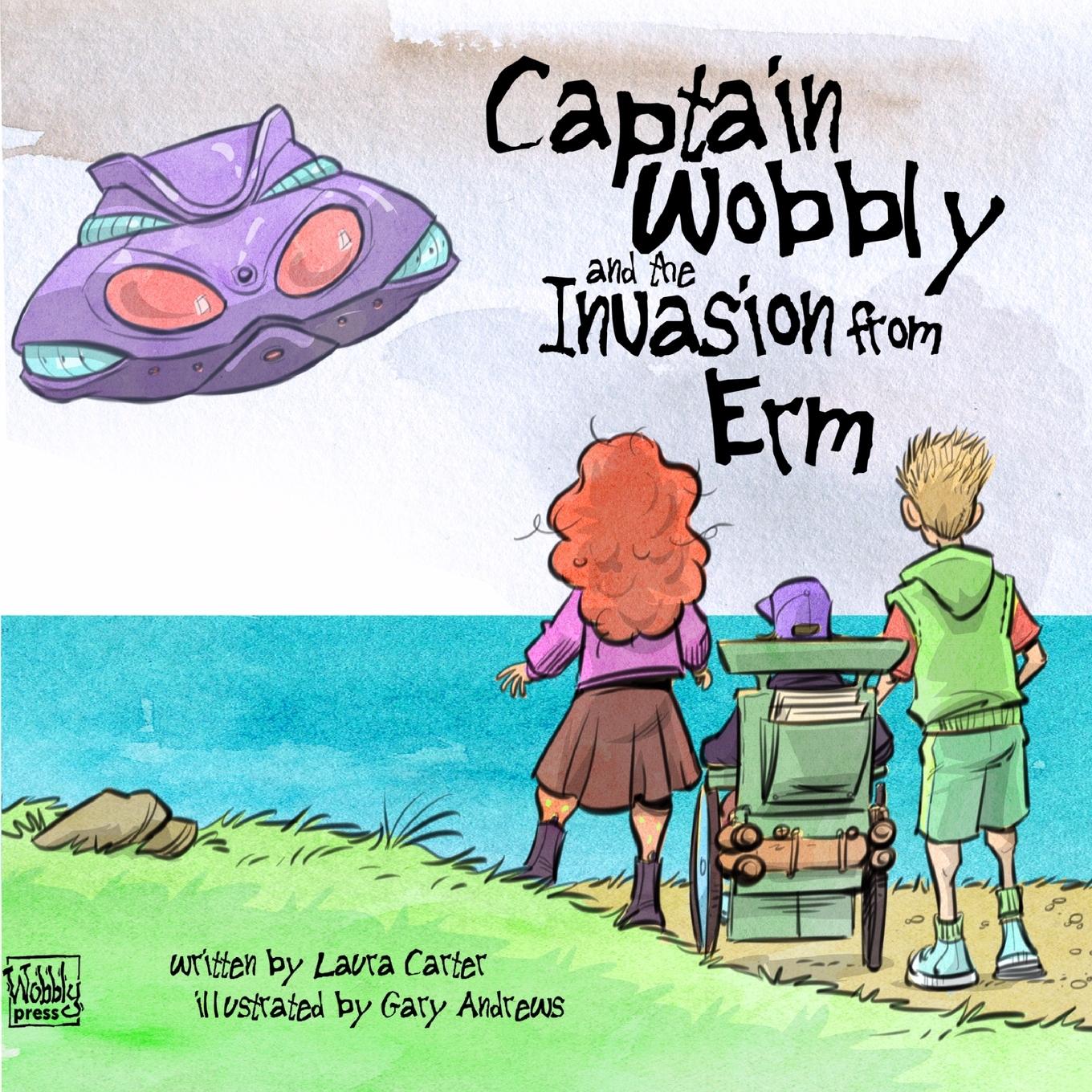 Vorderes Coverbild Captain Wobbly and the invasion from Erm