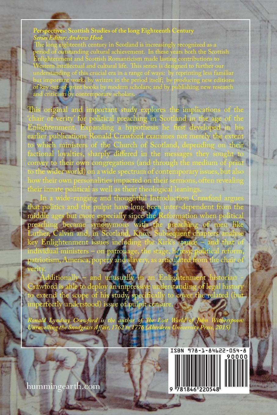 Rückseitencover The Chair of Verity