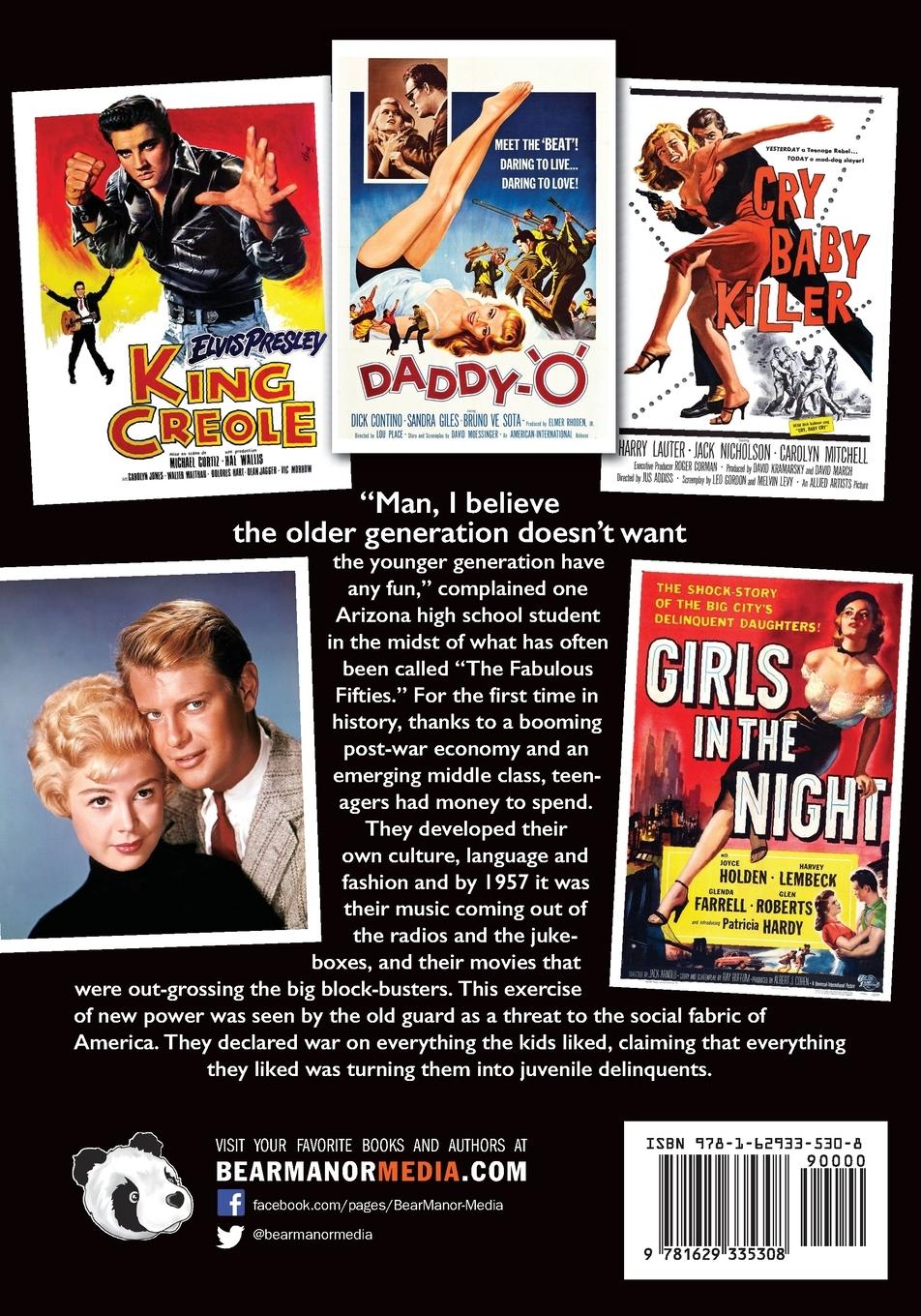 Rückseitencover Teenage Thunder - A Front Row Look at the 1950s Teenpics