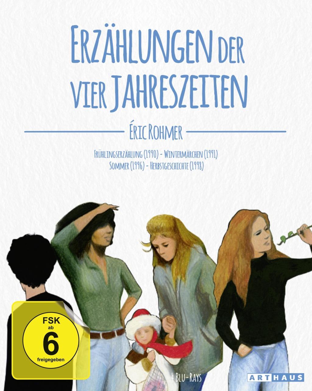 Vorderes Coverbild Eric Rohmer - Erzählungen der vier Jahreszeiten