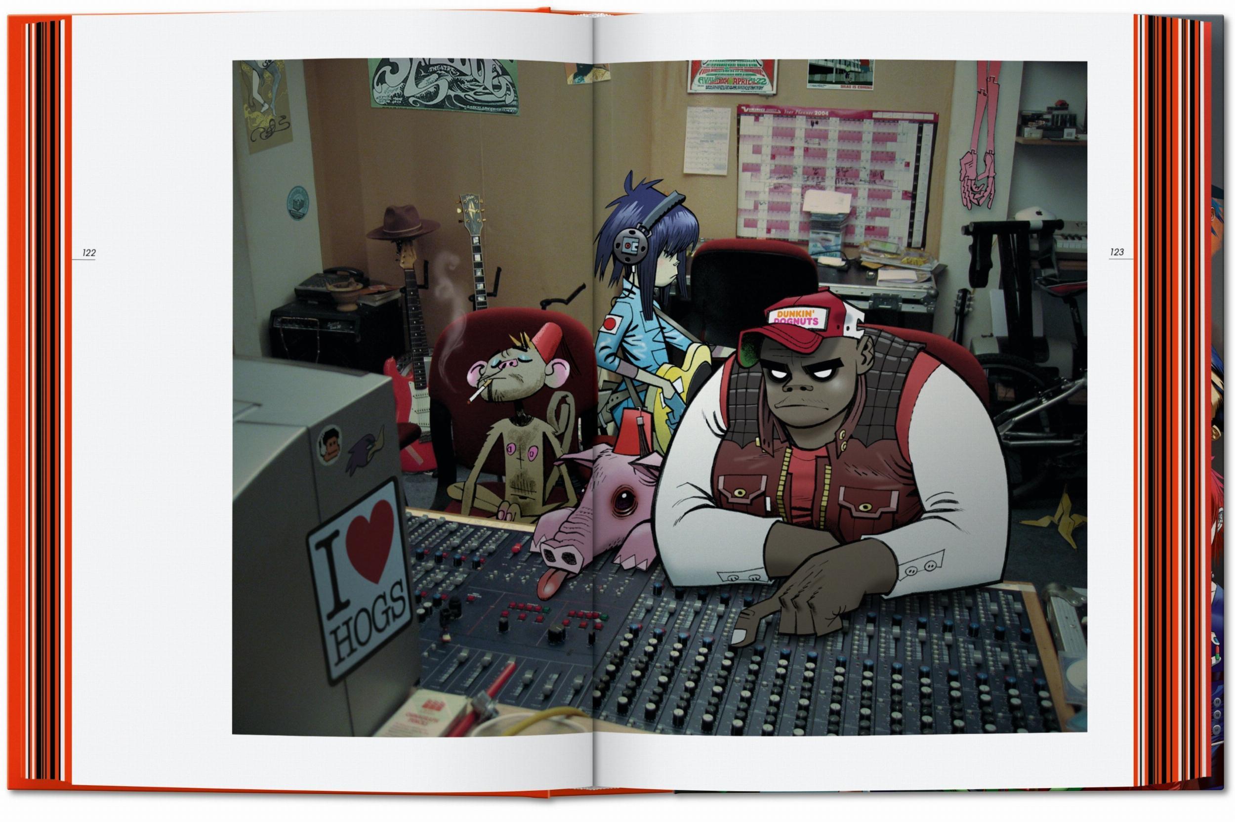 Beispielinhalt (Bild) Jamie Hewlett. 40th Ed.