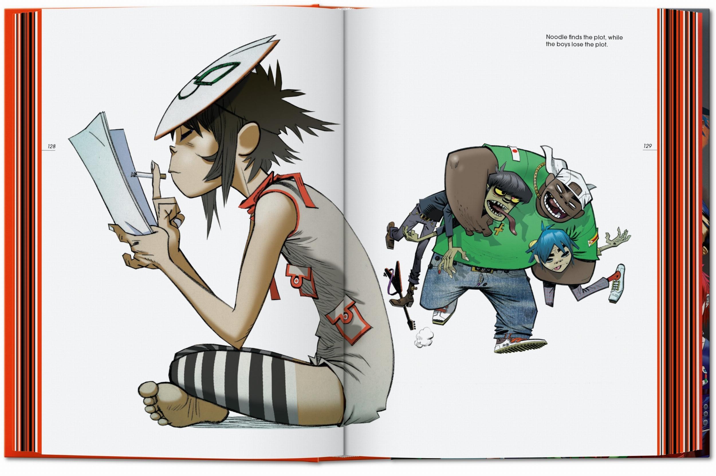 Beispielinhalt (Bild) Jamie Hewlett. 40th Ed.