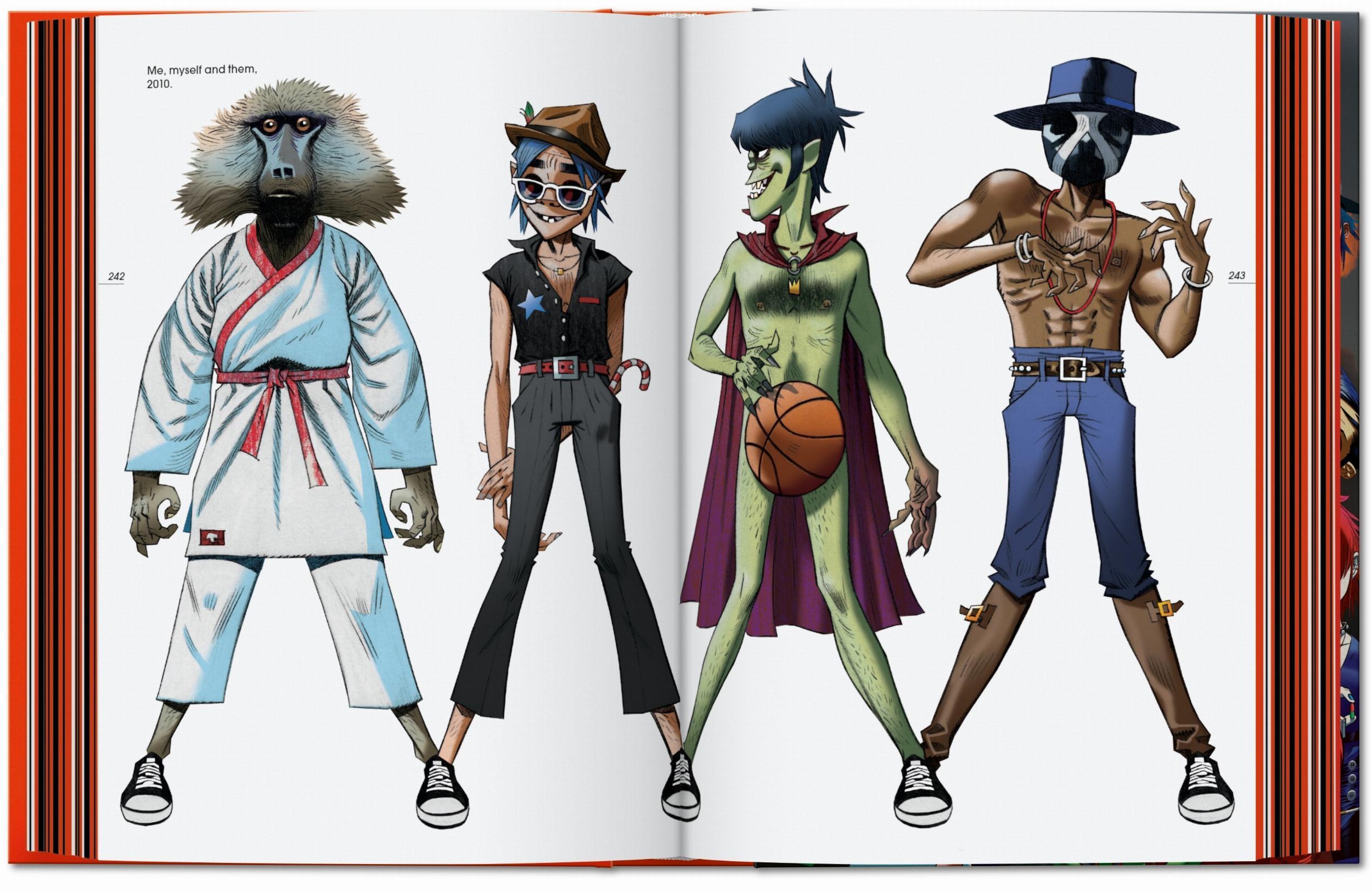 Beispielinhalt (Bild) Jamie Hewlett. 40th Ed.