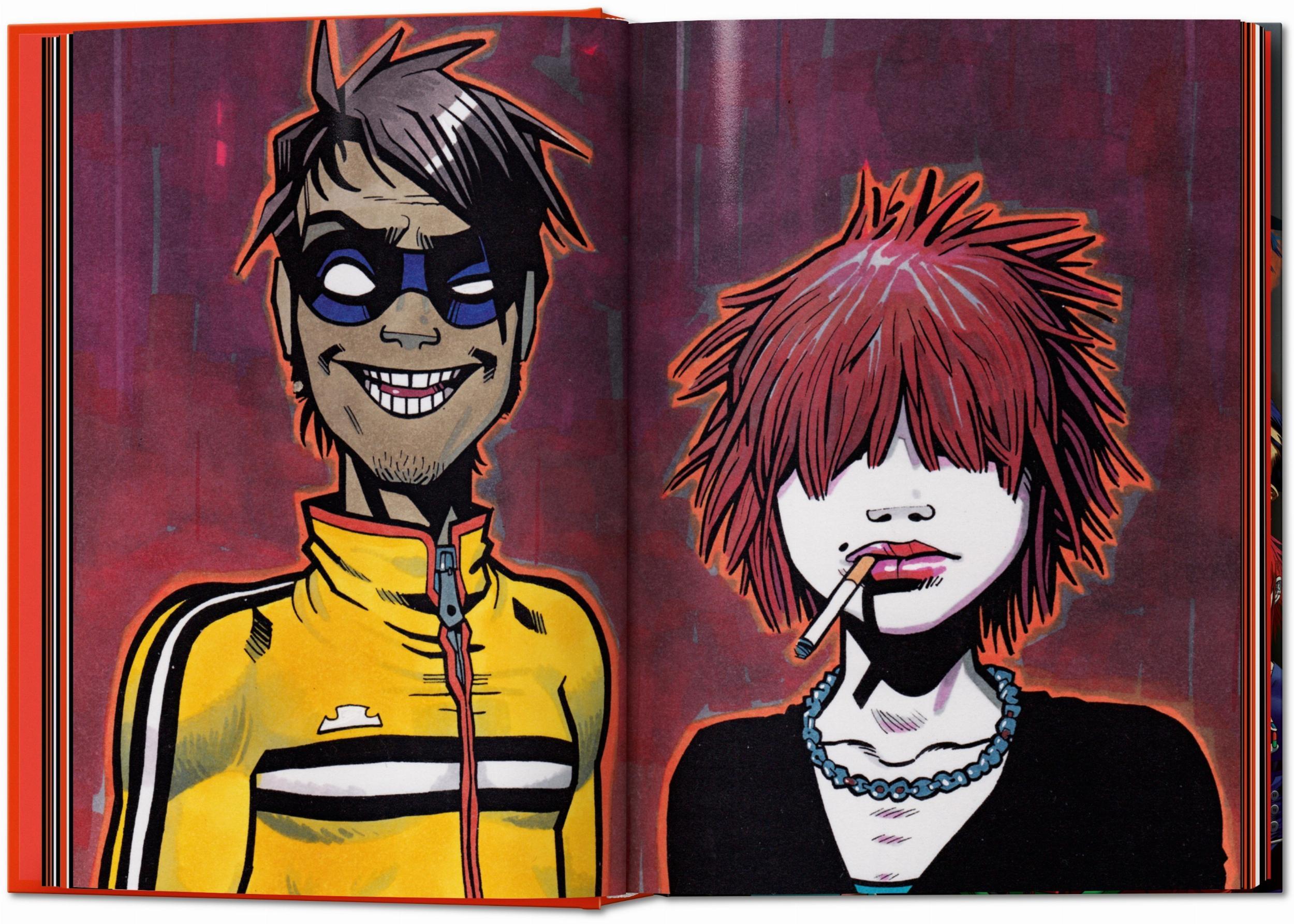 Beispielinhalt (Bild) Jamie Hewlett. 40th Ed.