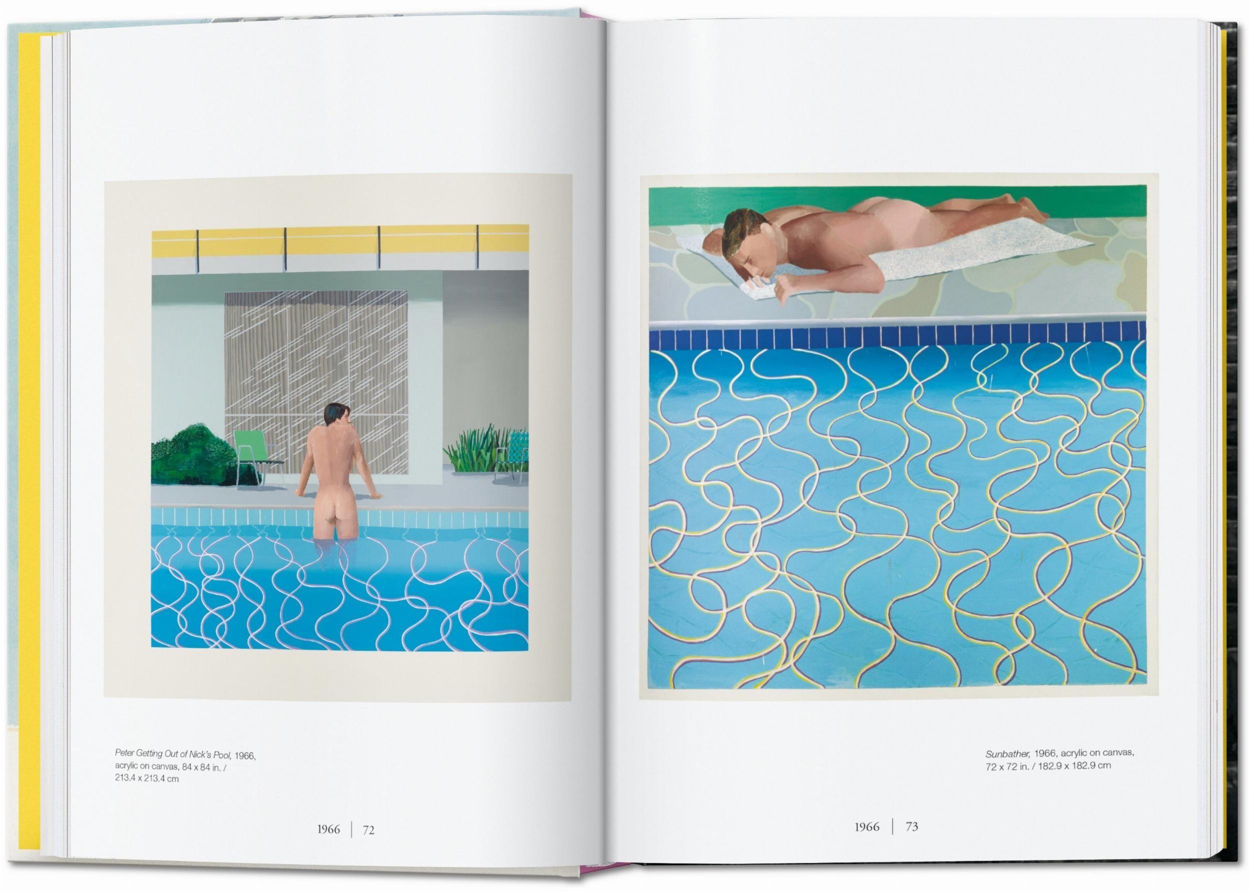 Beispielinhalt (Bild) David Hockney. A Chronology. 40th Ed.